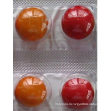 Оранжевый Фармацевтическая Упаковка полиэтиленовой пленки ПВХ
